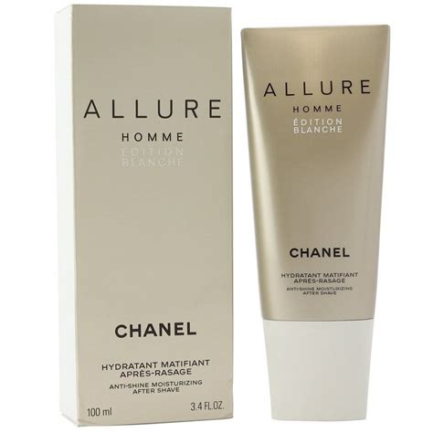 chanel allure homme edition blanche anti shine moisturizing after shave|ALLURE HOMME After Shave Moisturizer .